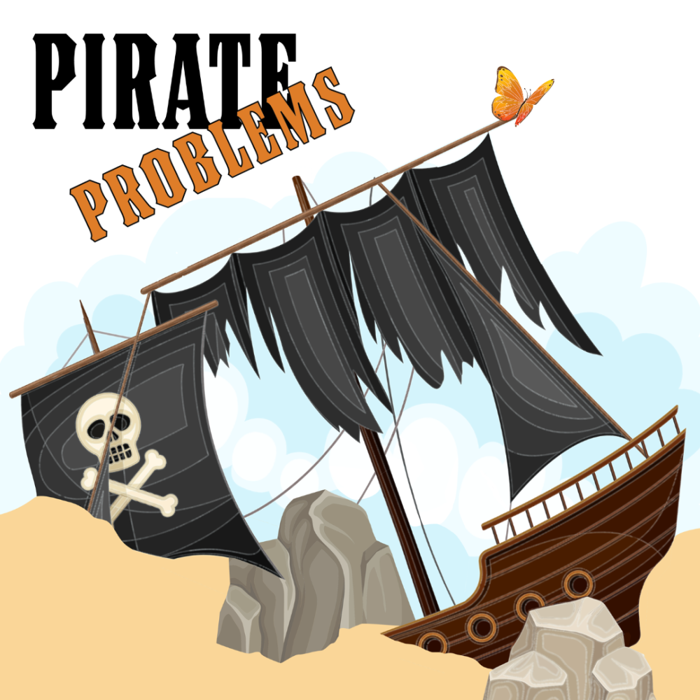 Cover image of the Pirate Problems story.