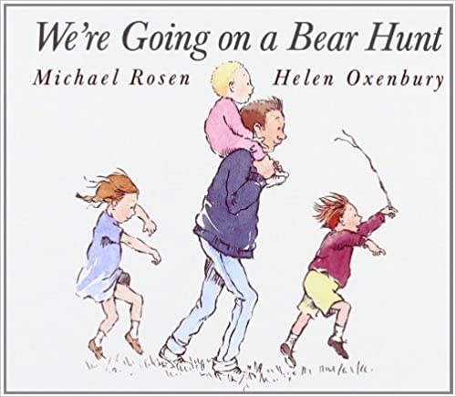 Cover image of the We're Going on a Bear Hunt story.