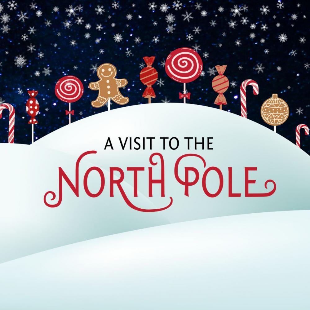 Cover image of the A Visit to the North Pole  story.