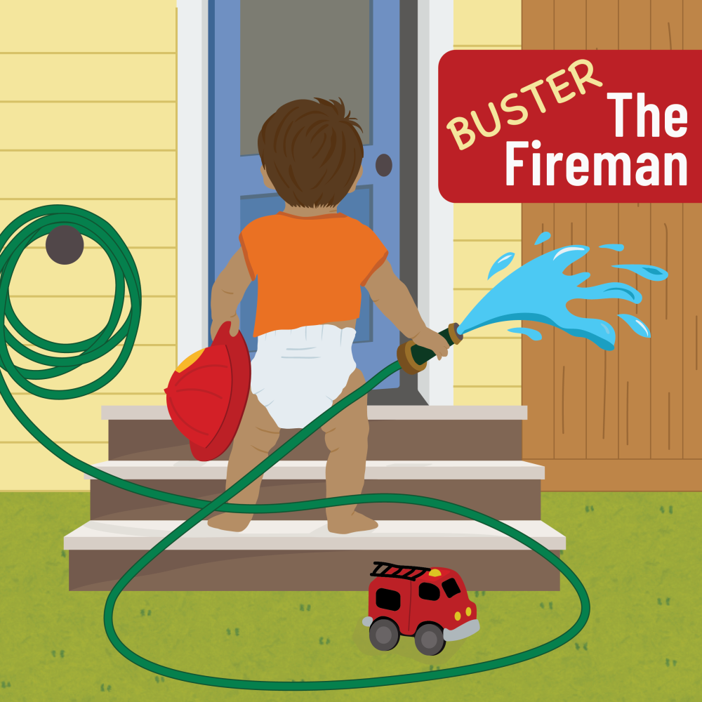 Cover image of the Buster the Fireman story.