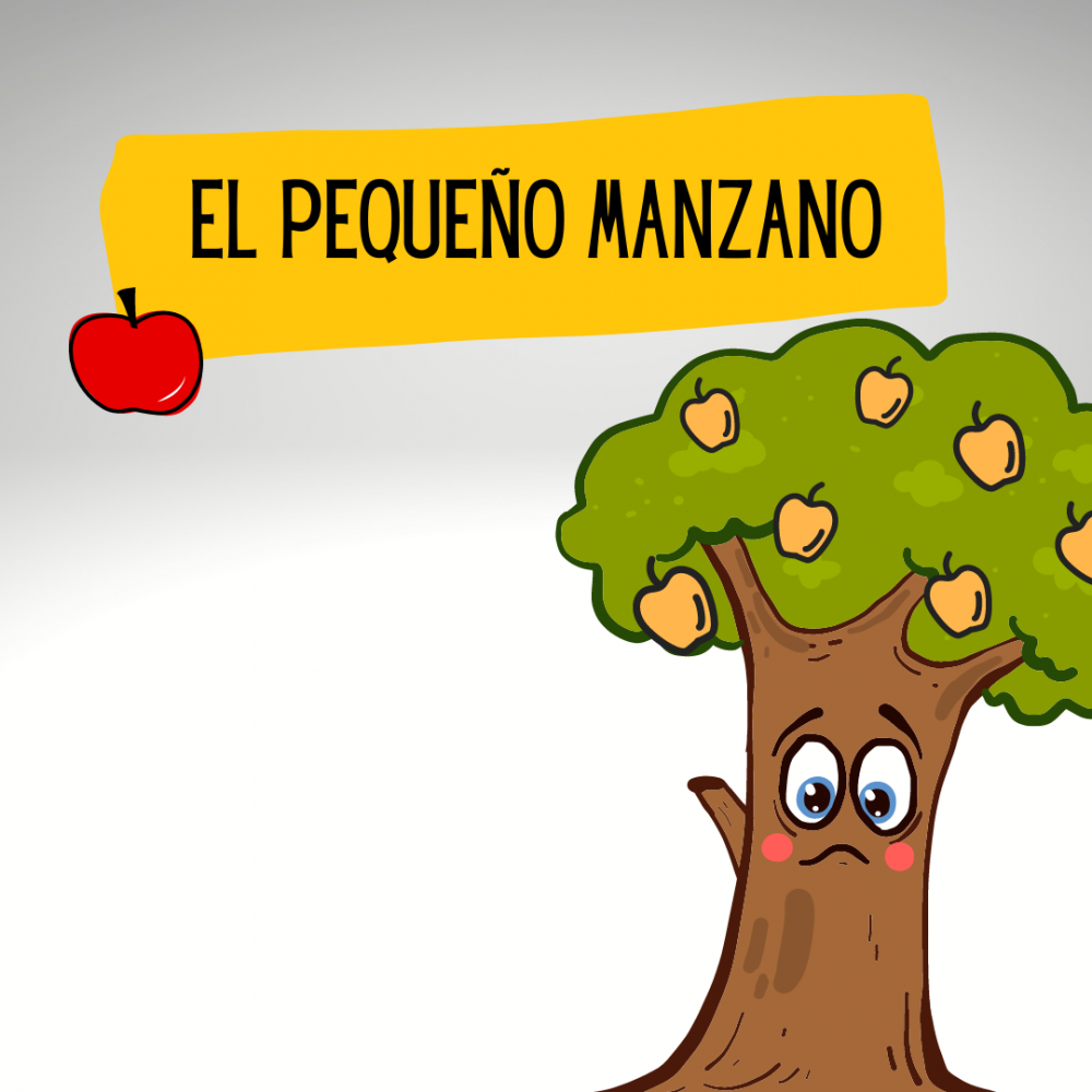 Cover image of the El pequeño manzano story.
