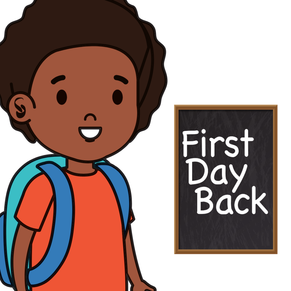 Cover image of the First Day Back story.