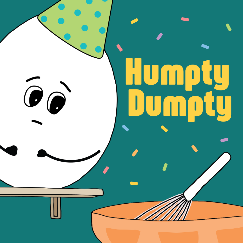 Cover image of the Humpty Dumpty story.