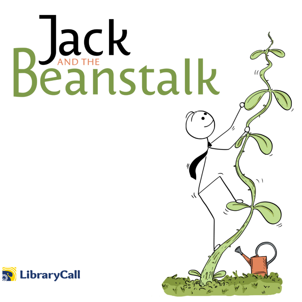 Cover image of the Jack and the Beanstalk story.
