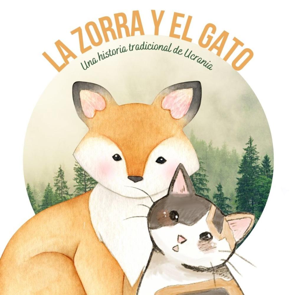 Cover image of the La zorra y el gato story.