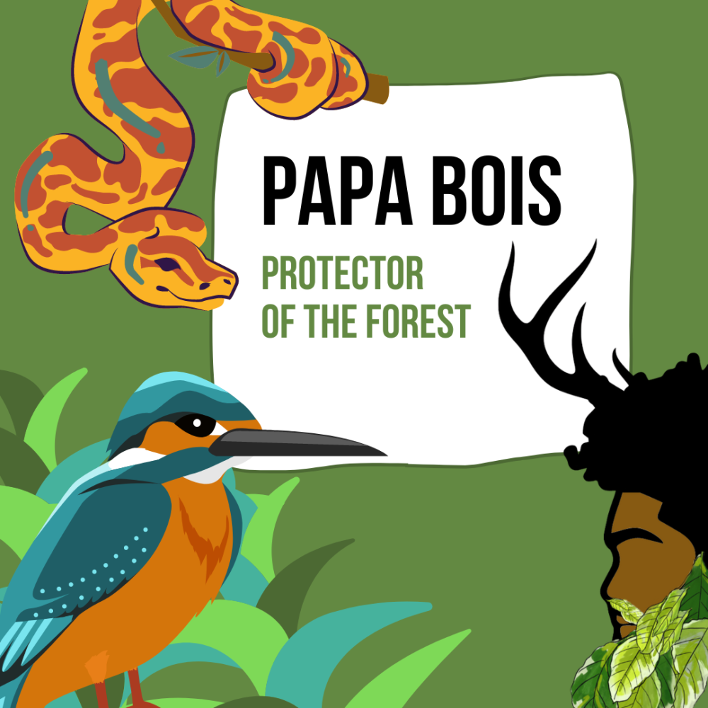Cover image of the Papa Bois: Protector of the Forest story.