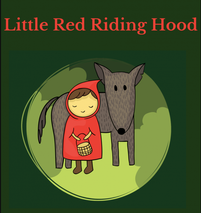 Cover image of the Little Red Riding-Hood story.