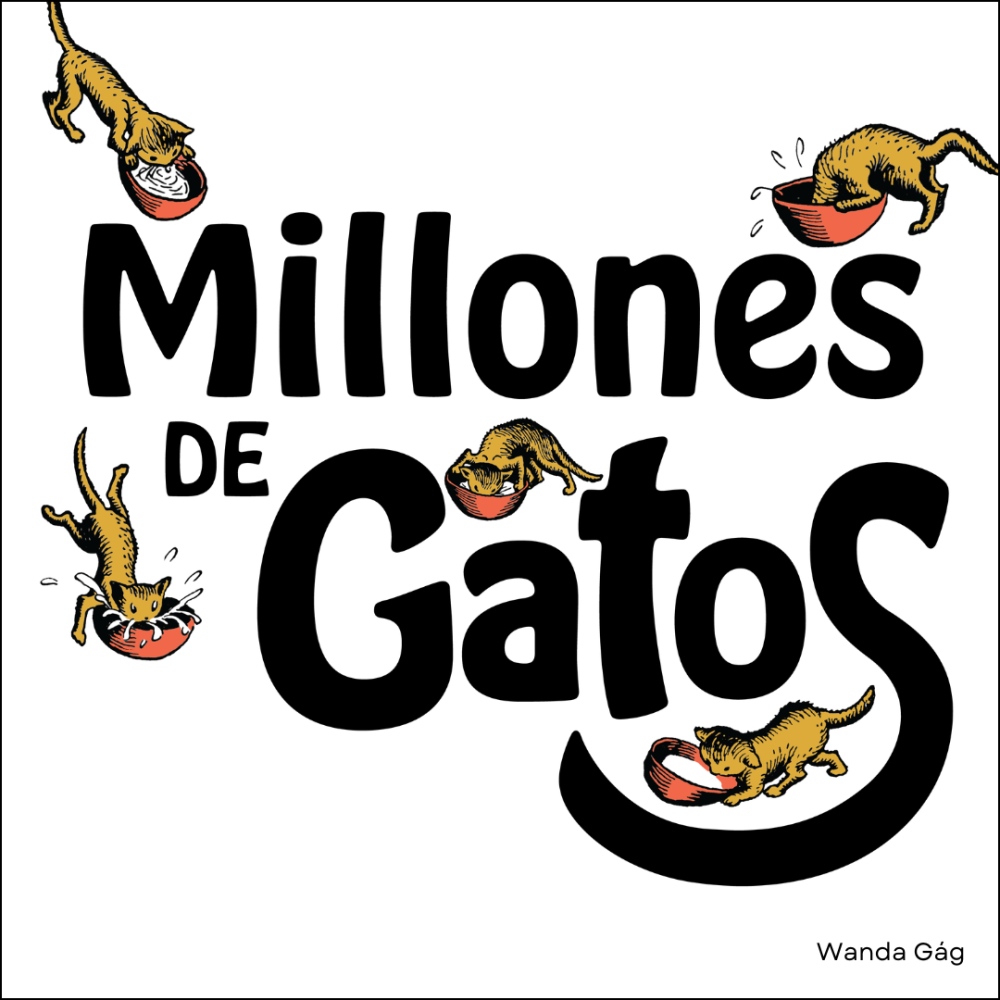 Cover image of the Millones de gatos story.