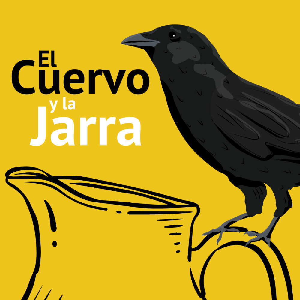 Cover image of the El cuervo y la jarra  story.
