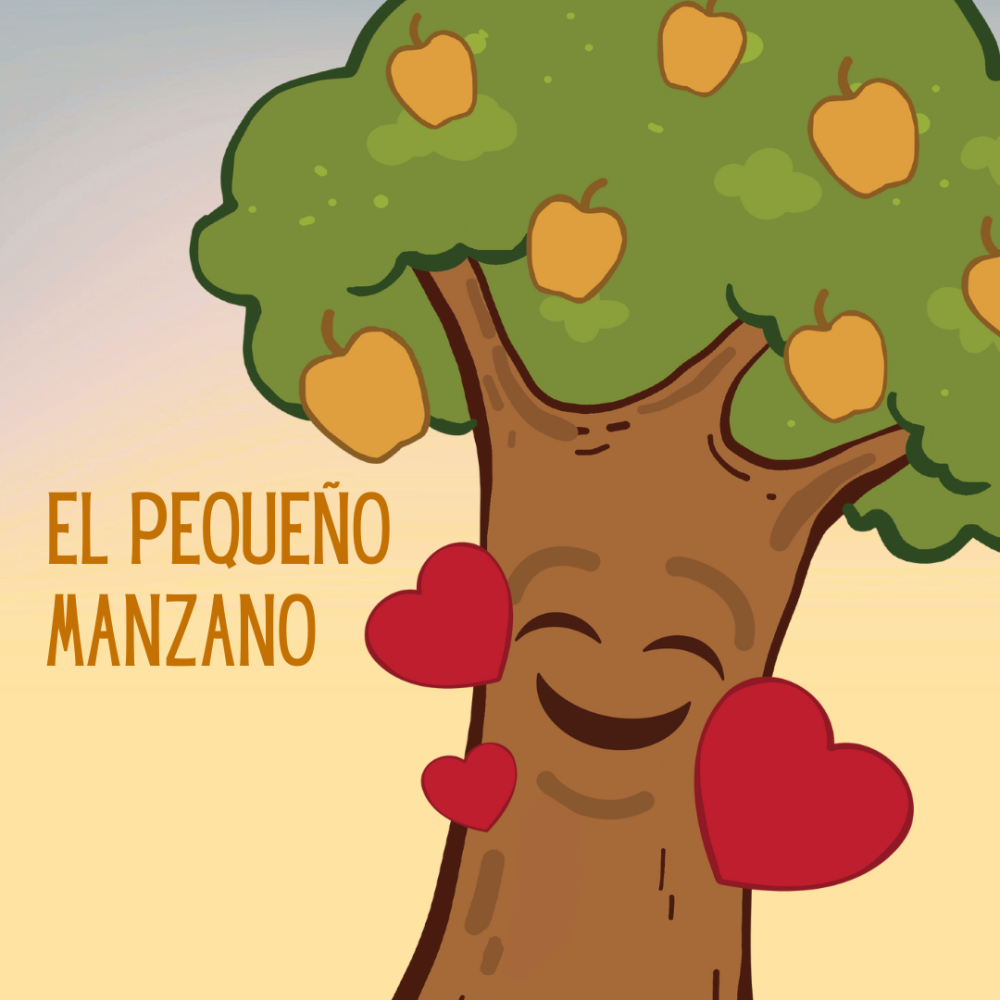 Cover image of the El pequeño manzano story.