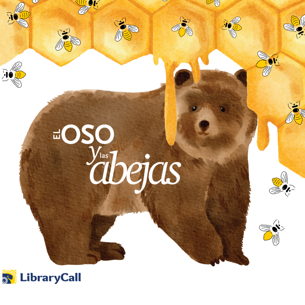 Cover image of the El oso y las abejas story.