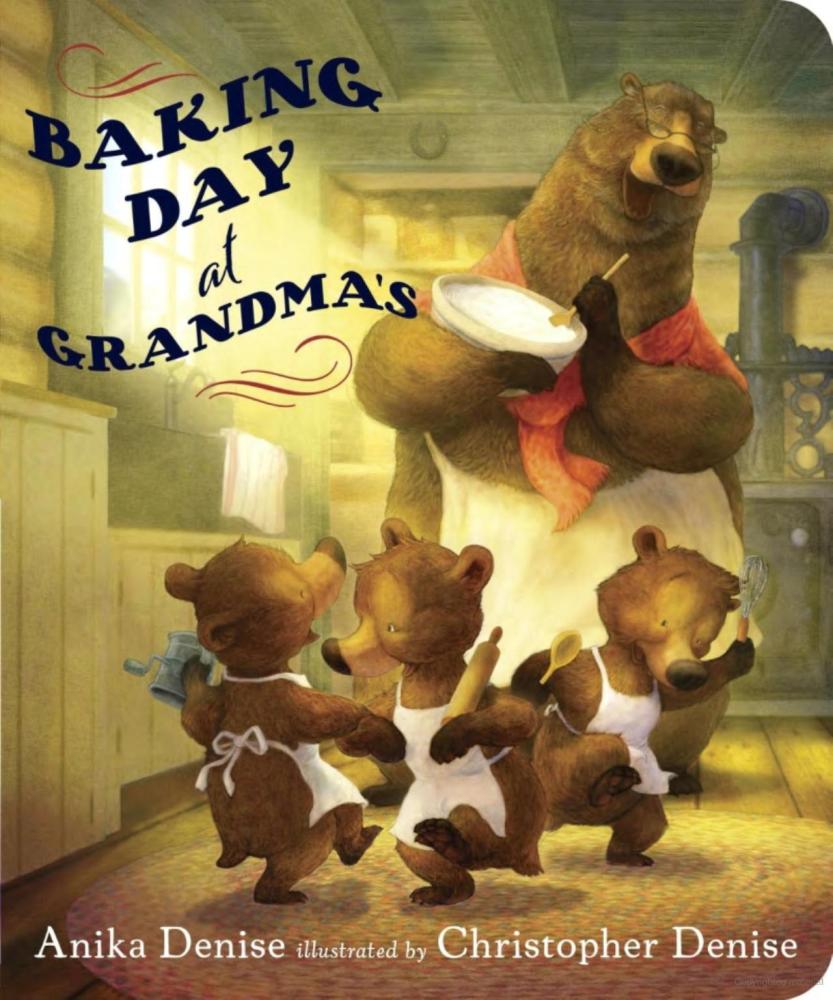 Cover image of the Baking Day at Grandma's story.