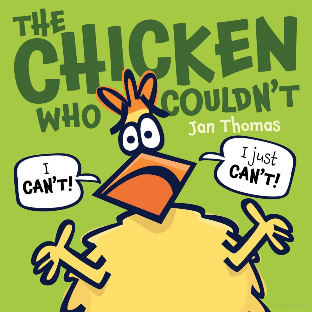 Cover image of the The Chicken who Couldn't story.