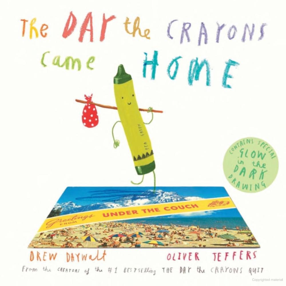 Cover image of the The Day the Crayons Came Home story.