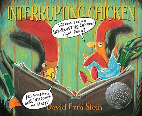 Cover image of the Interrupting Chicken story.