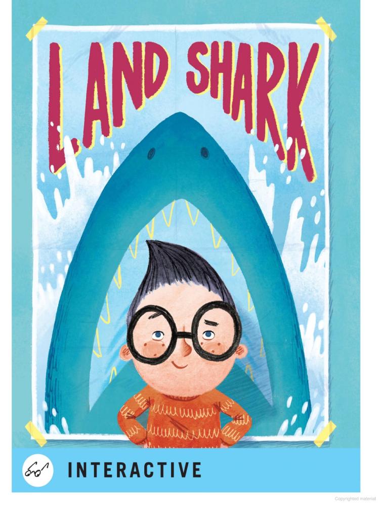 Cover image of the Land Shark story.