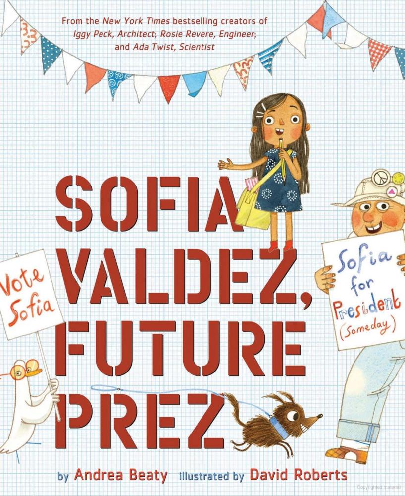 Cover image of the Sofia Valdez, Future Prez story.