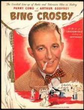 vintage drawing of bing crosby